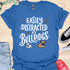 Easily distracted by bulldogs - V3 - Creative Vintage T-Shirt